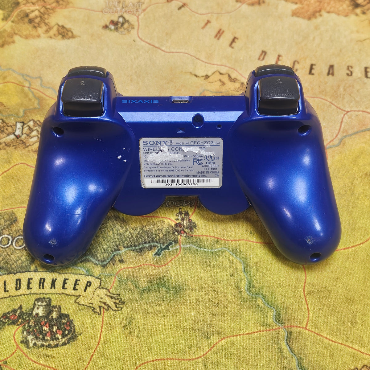 127: Blue PS3 Controller