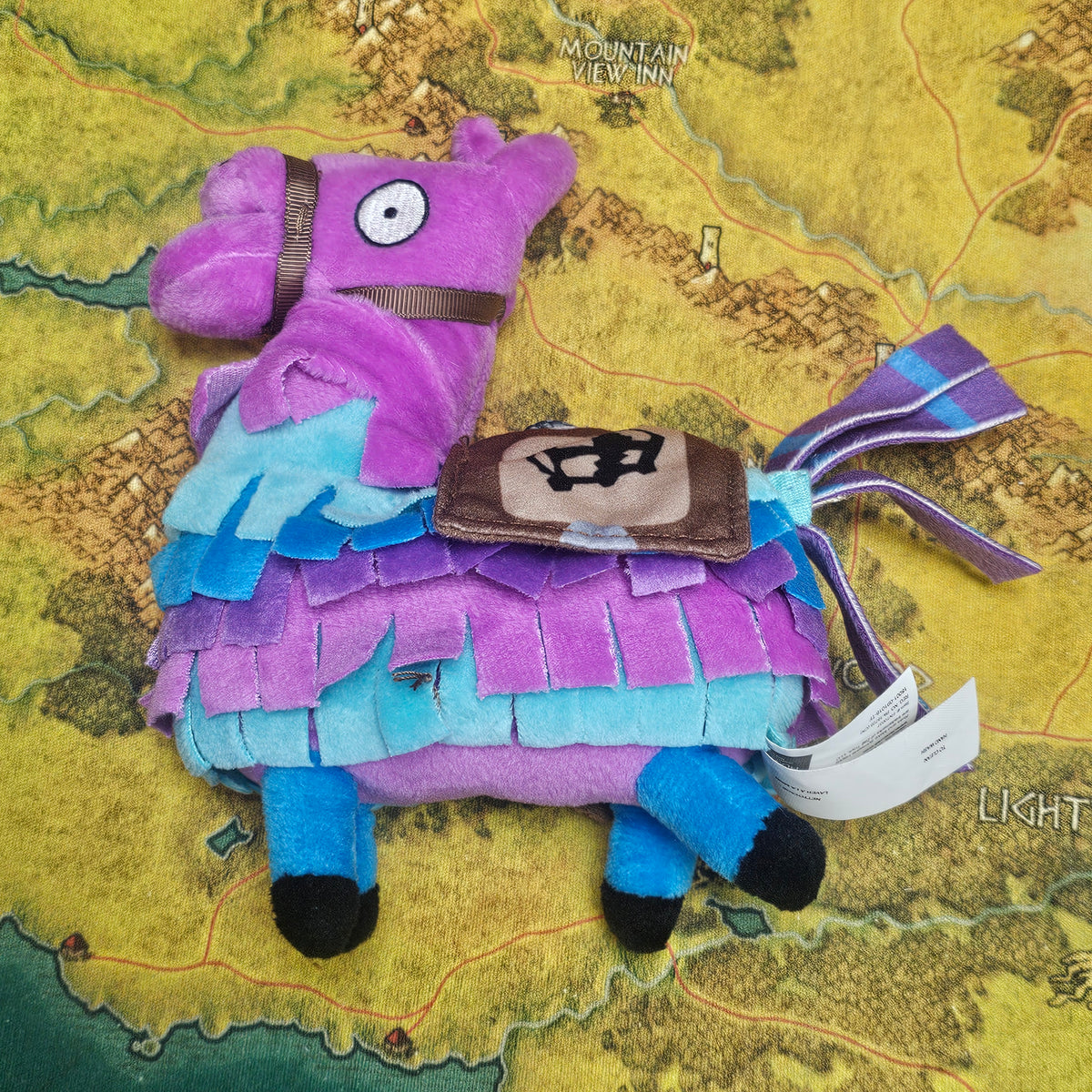 110: Fortnite Rainbow Llama Plush