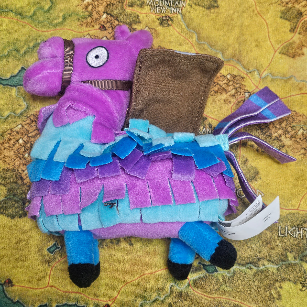 110: Fortnite Rainbow Llama Plush
