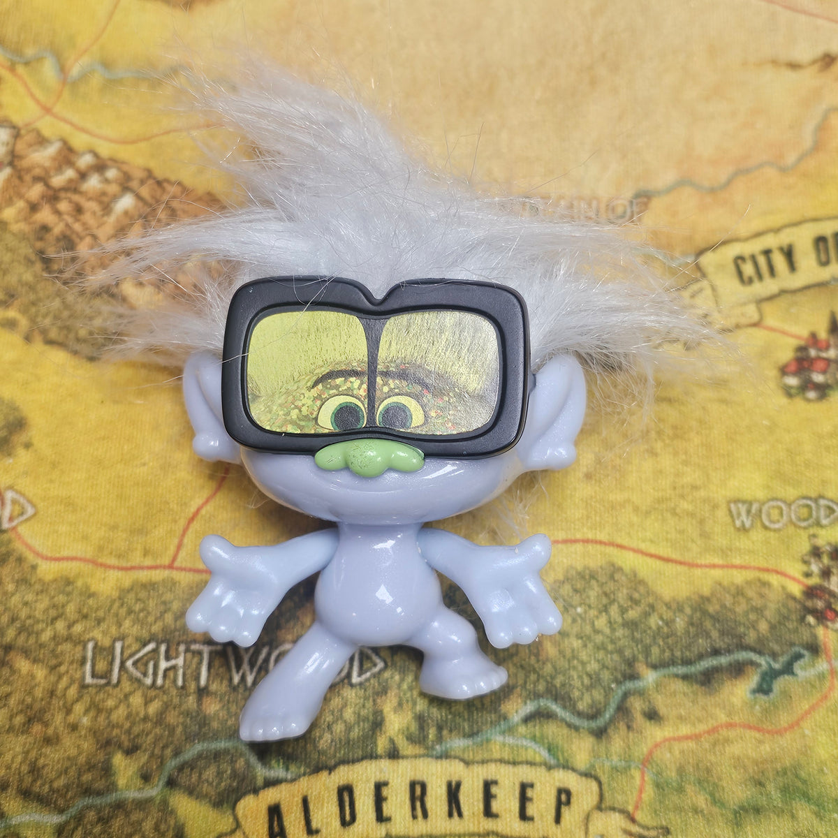 096: Tiny Diamond Troll Happy Meal Toy