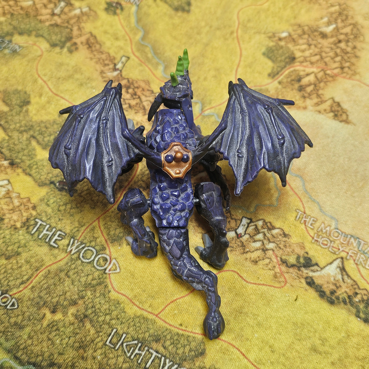 082: Clawshock Electric Dragon Mega Bloks