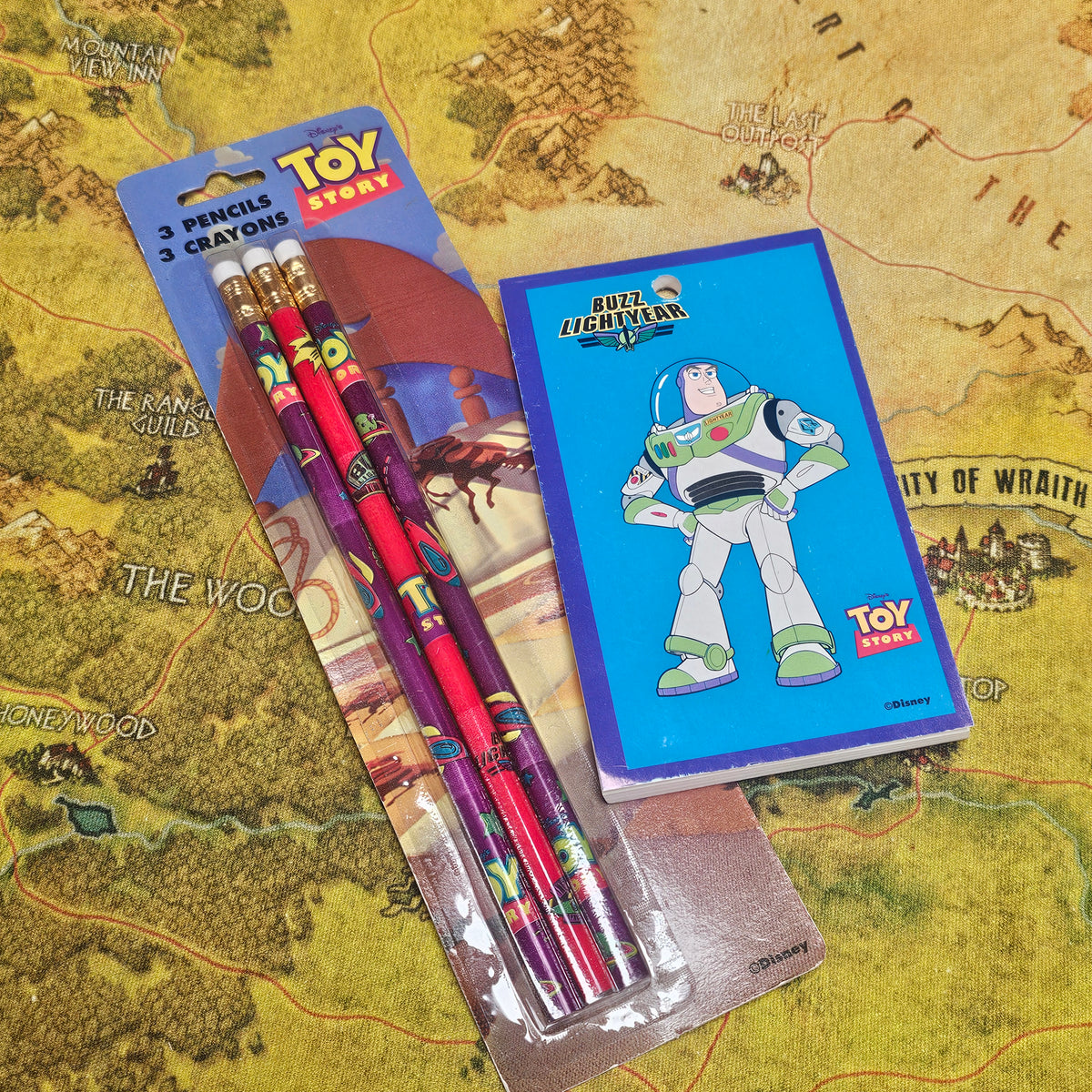 079: Toy Story Pencils and Notepad