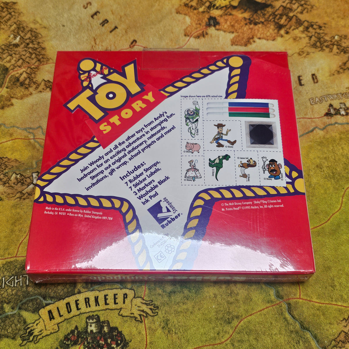 075: Toy Story Rubber Stamp Set