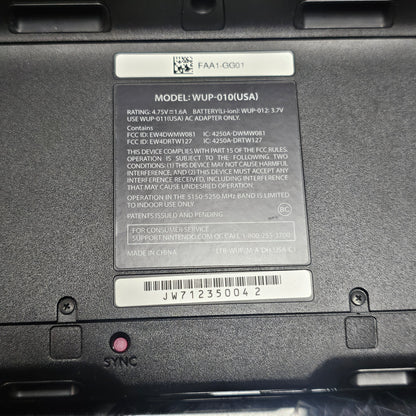 058: WiiU Console and Gamepad