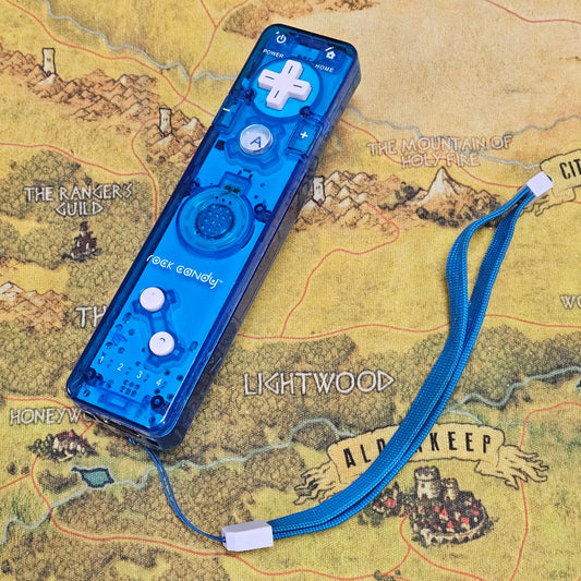 020: Blue Third Party Wiimote