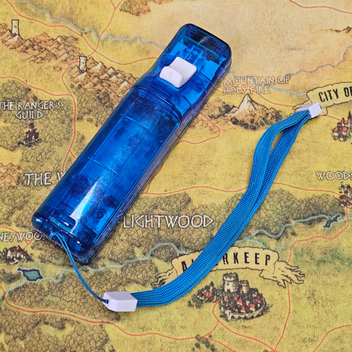 020: Blue Third Party Wiimote