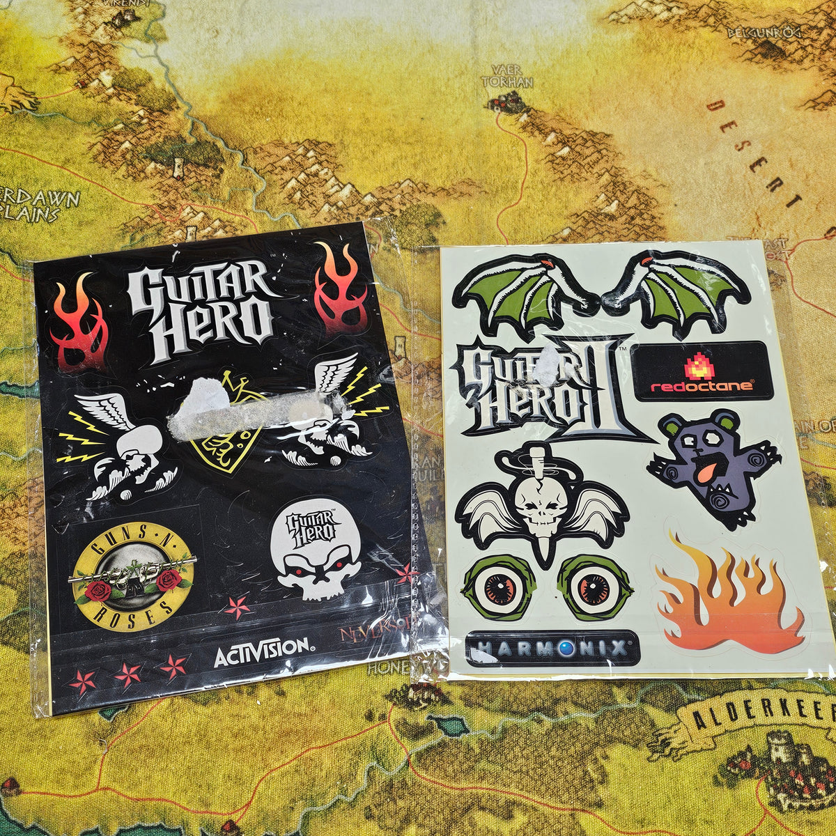 034: Guitar Hero Stickers