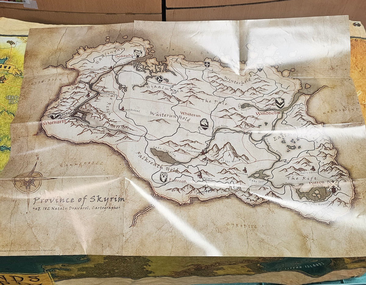 031: Skyrim Map