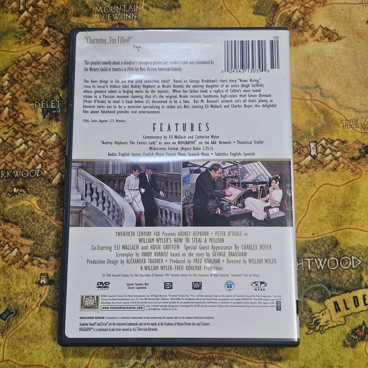 043: How To Steal A Million (DVD)